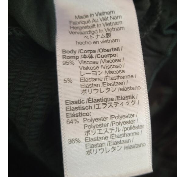 NWT Madewell Cinched Long-Sleeve Top Green Floral S - Picture 10 of 10